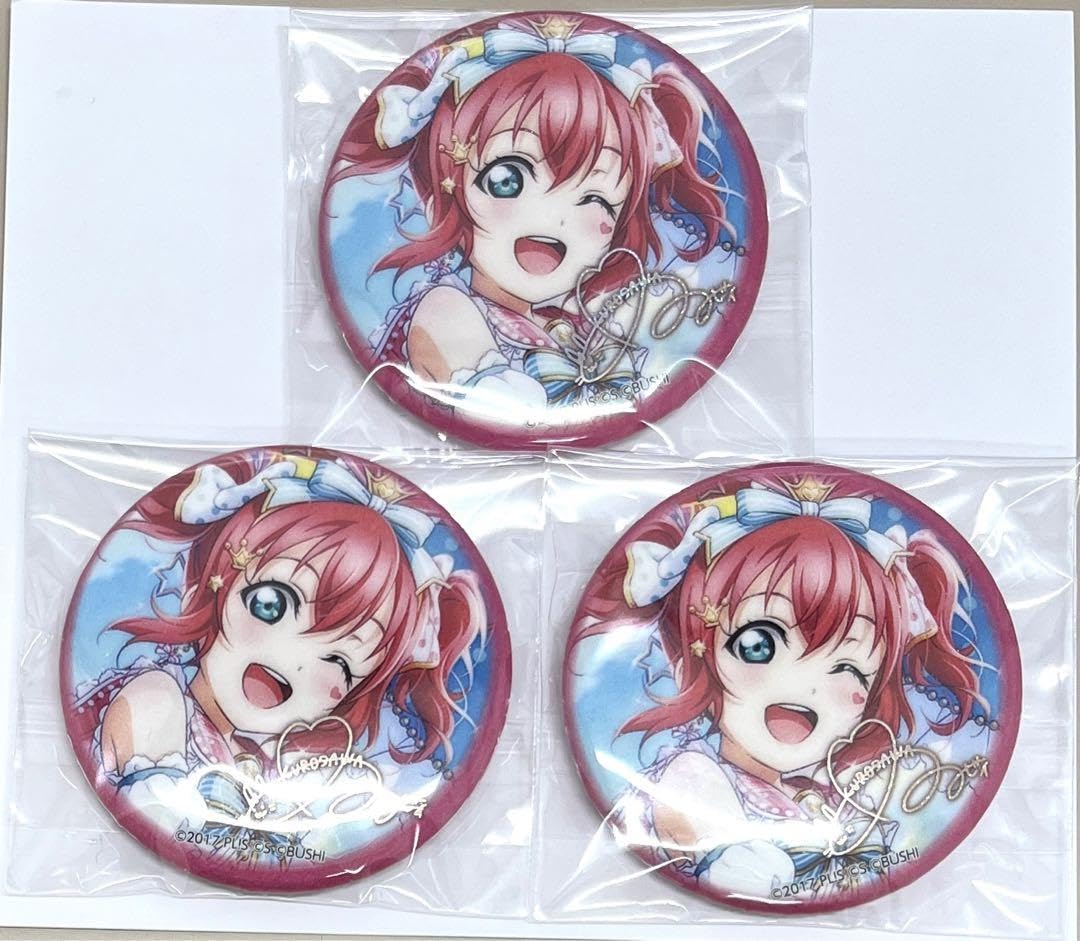 黒澤ルビィ c102 缶バッジ グッズ-バッチ】ラブライブ！サンシャイン
