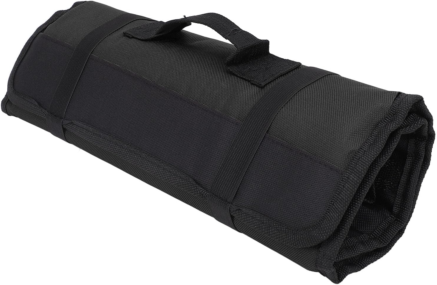 Chef's Knife Bag, Multifunctional Space Saving Light Saving 20 Chief Knife Bag Machines for Camping (Black)