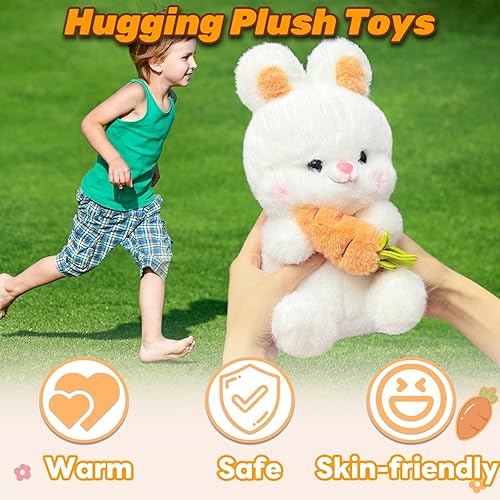 Miniatura 51 de Lindo animal de peluche Capybara de 9.8 pulgadas con una mochila de tortuga, suave juguete de peluche Capibara para regalos de cumpleaños, recuerdos