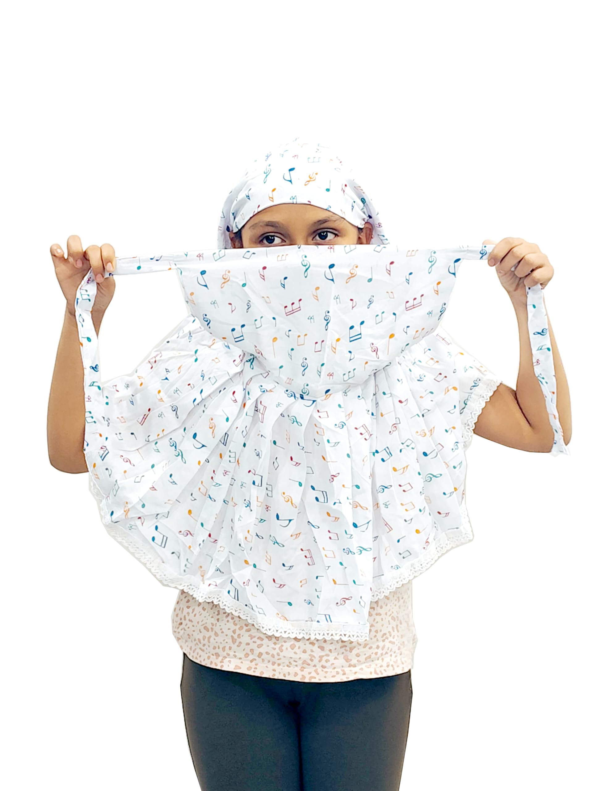 aarkri sales Soft Cotton Face Covering Scarf for Gilrs – Breathable, Comfortable, and Adjustable Protection for Everyday Use – Reusable, Washable, and Stylish Face Mask-picture-14