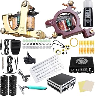 14 Simple Easy Tattoo Flash Art Ideas for Beginners 128 Dragonhawk Complete Tattoo Kit for Beginners 2 Pro Tattoo Machine Tattoo...