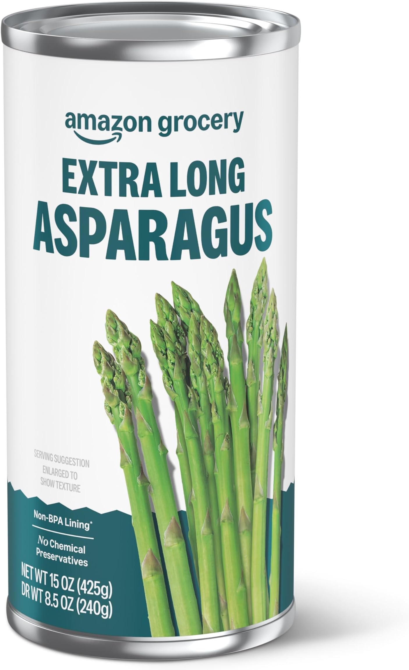 Amazon Grocery, Extra Long Asparagus, 15 Oz (Previously Amazon Fresh, Packaging May Vary)