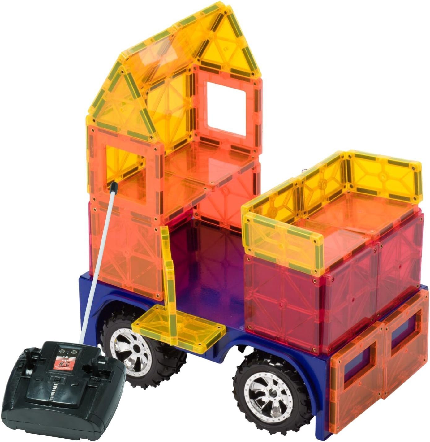 Playmags Remote Control Magnetic Car - Colors May Vary