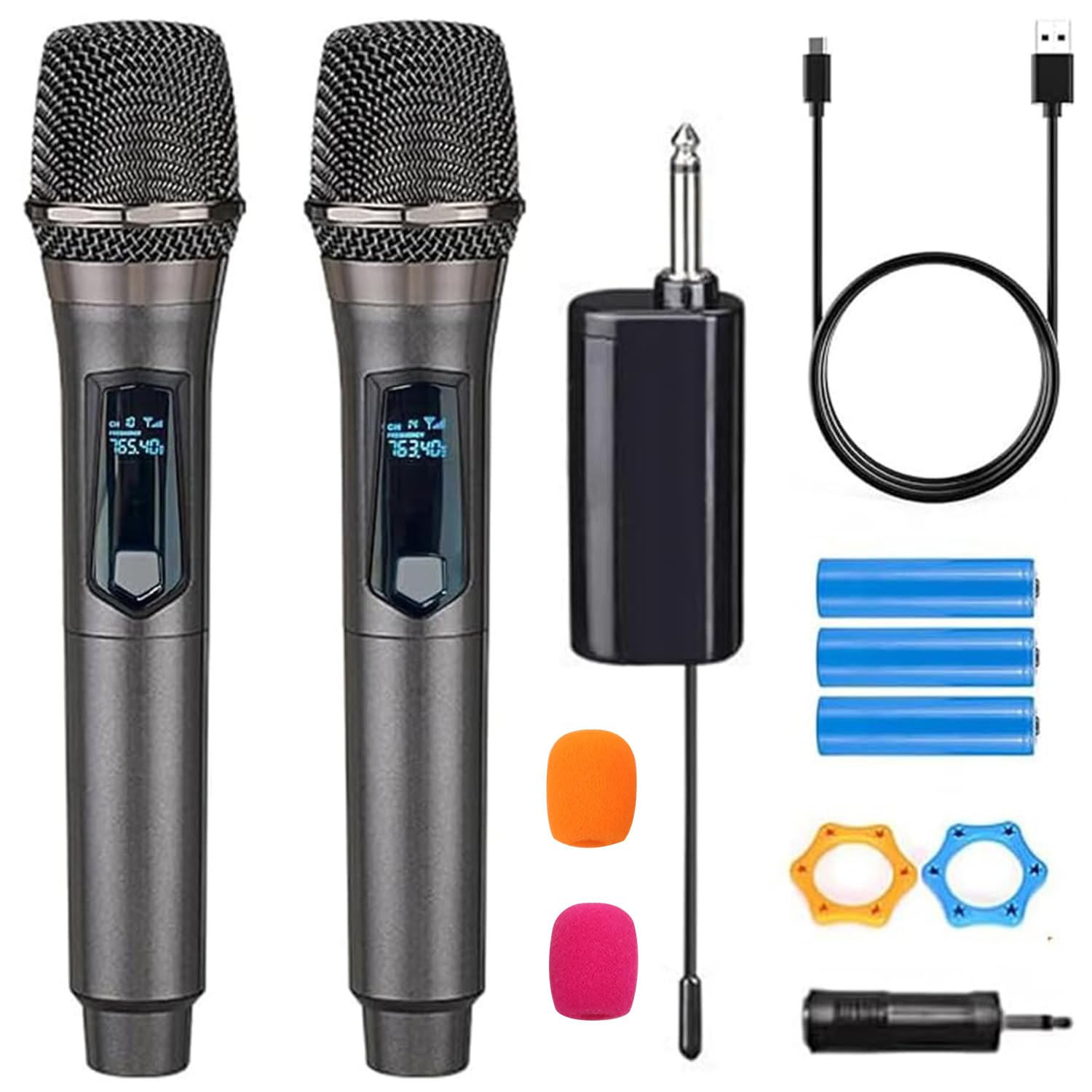POKYGO Micrófono de Karaoke Inalámbrico
