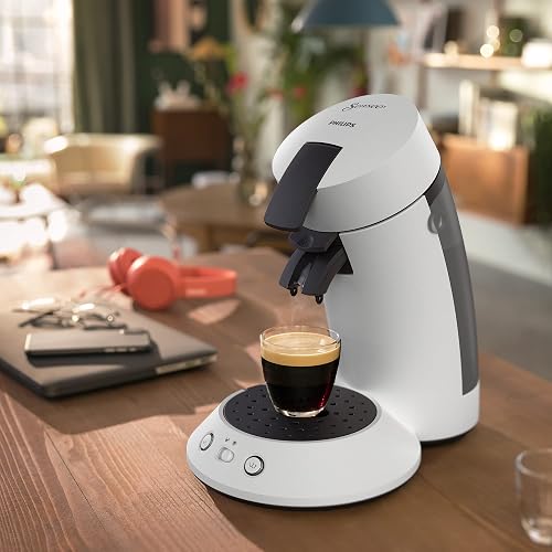 Philips Senseo Original Plus CSA210/10 Coffee Pod Machine (Coffee Boost Technology, Recycled Plastic) White - 2