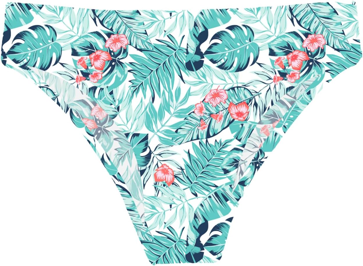 Rash Guard Swimwear Set for Kids Girls Printed Long Swimshirts with Panties 2 Pcs Swimsuit