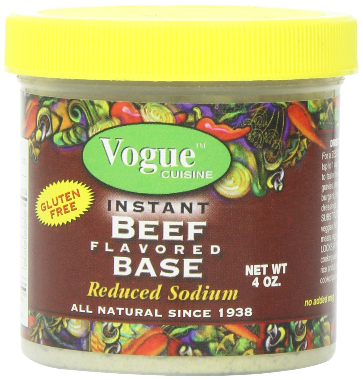 Vogue Cuisine Beef (Vegetarian Beef) Soup & Seasoning Base