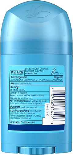 Miniatura 9 de Secret Ducha antitranspirante y desodorante sólida, polvo fresco, 1.7 onzas