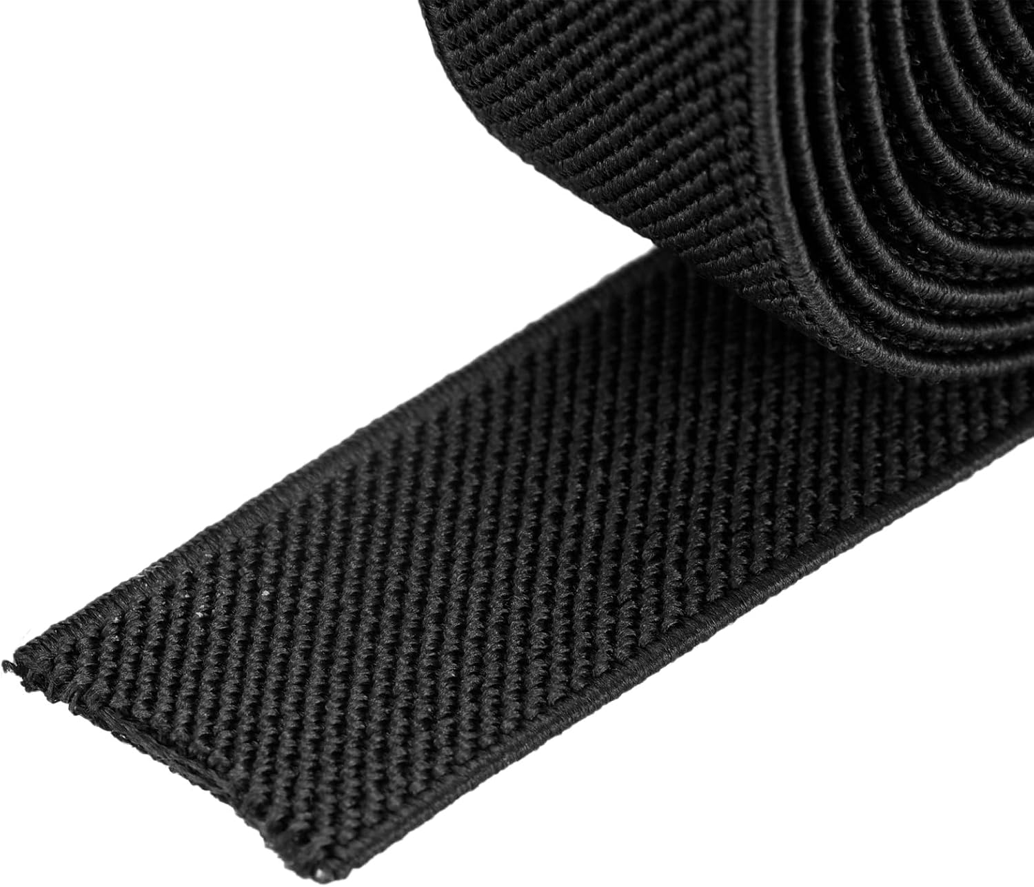 Elastic Bands for Sewing High Elasticity Knit Twill Double-Side Spool Sewing Band for Waistbands Clothes Crafts DIY