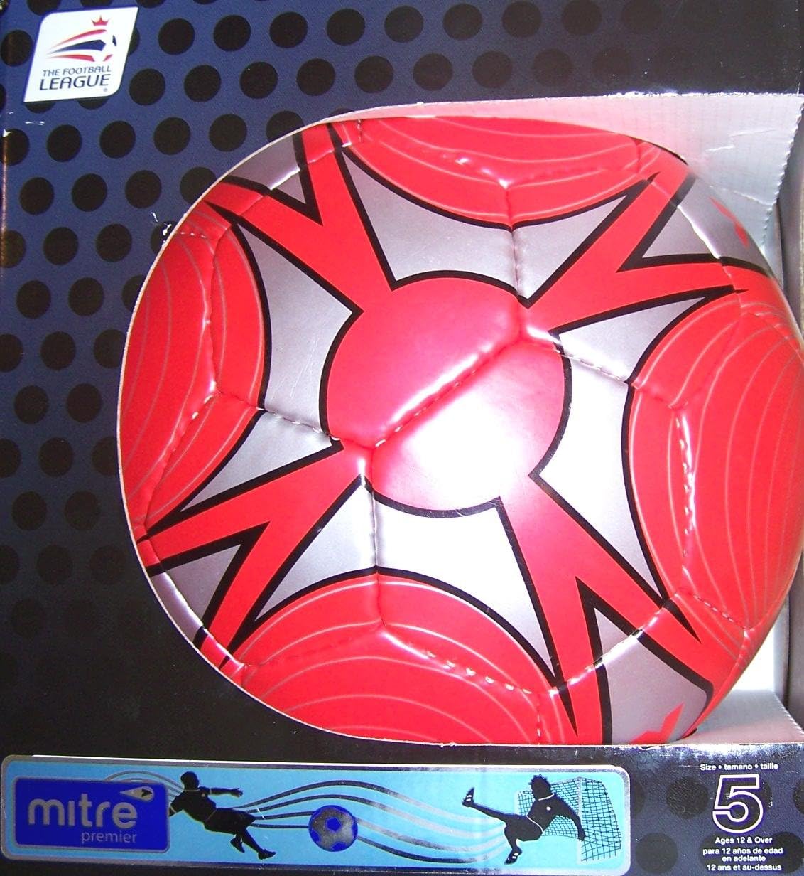 Mitre Premier Size 5 Soccer Ball Age 12 & Up Training