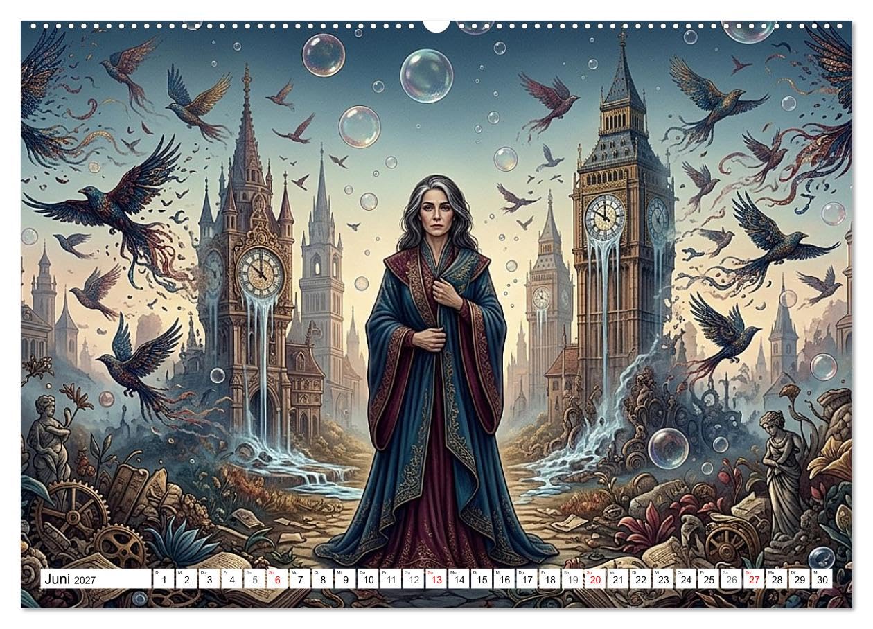 Was das Leben fühlt (Wandkalender 2027 DIN A2 quer), CALVENDO Monatskalender: Eine Reise durch die großen Gefühle (CALVENDO Kunst)