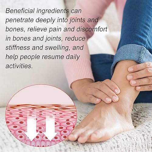 Miniatura 5 de Rollo de alivio de nervios, loción nerviosa roll-on con magnesio, mentol, aloe vera, crema neuropatía para el cuidado de pies y piernas, suave y no