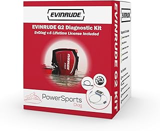 Evinrude G2 Diagnostic Kit with EvDiag v.6 – Full Diagnostic Tool for E-TEC G2 Engines – Includes Software, NMEA 2000 Cable, Manuals, Unlimited Updates & 24-Month Warranty