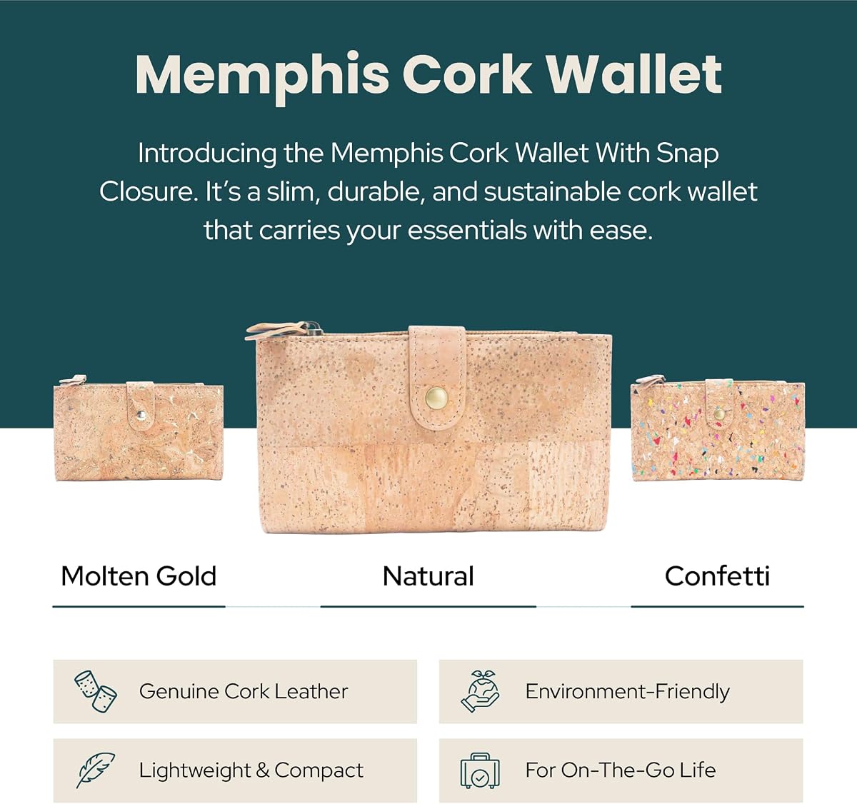The Classic Cork Wallet view 2