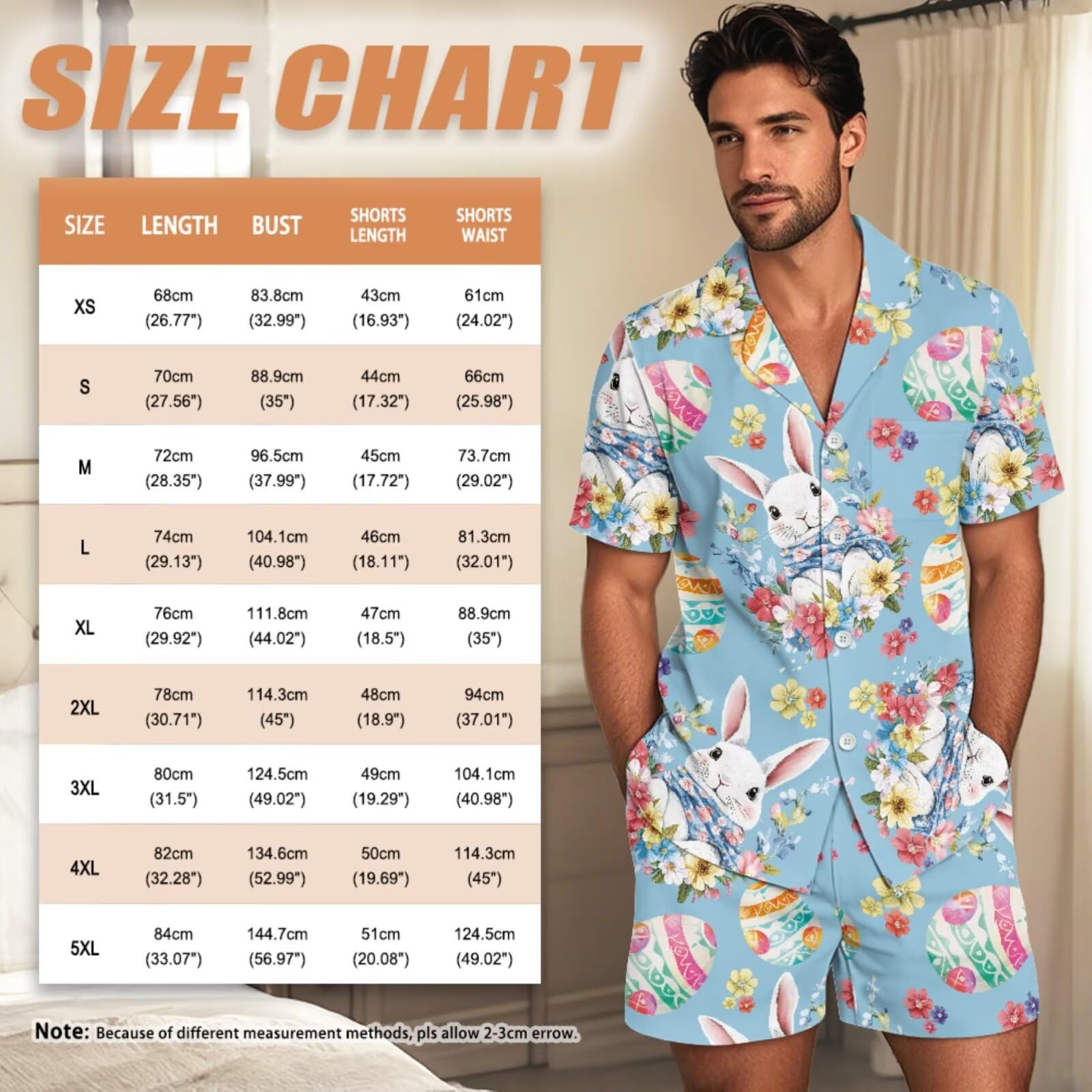 Pijamas a juego para parejas, de manga corta, con botones, ropa de dormir a juego