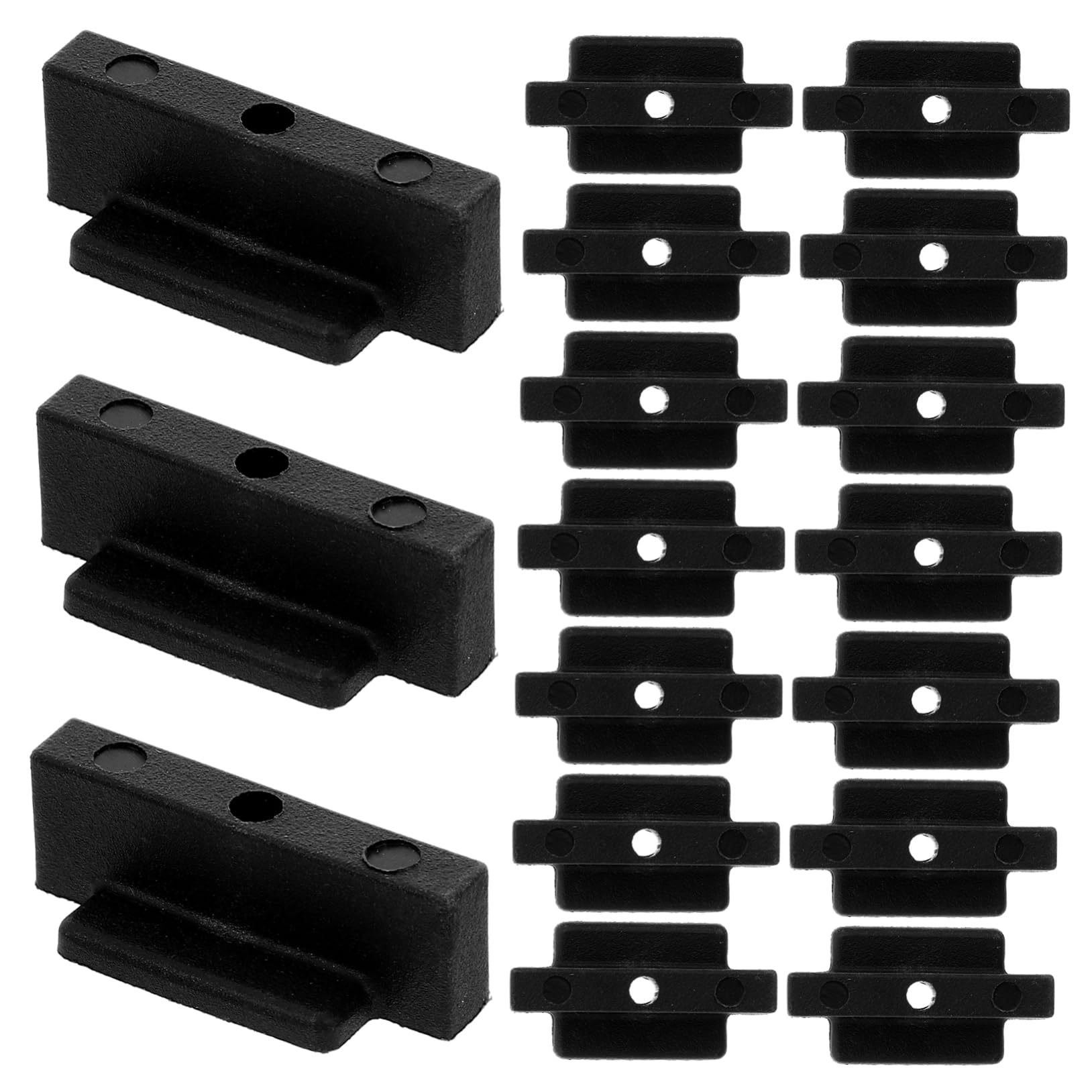 Attaches cachées pour terrasse composite Vaguelly avec vis de fixation
