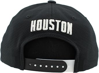 ZHATS NBA Uni-Adult NBA Officially Licensed Rope Hat Snapback Backspin Contrast Black