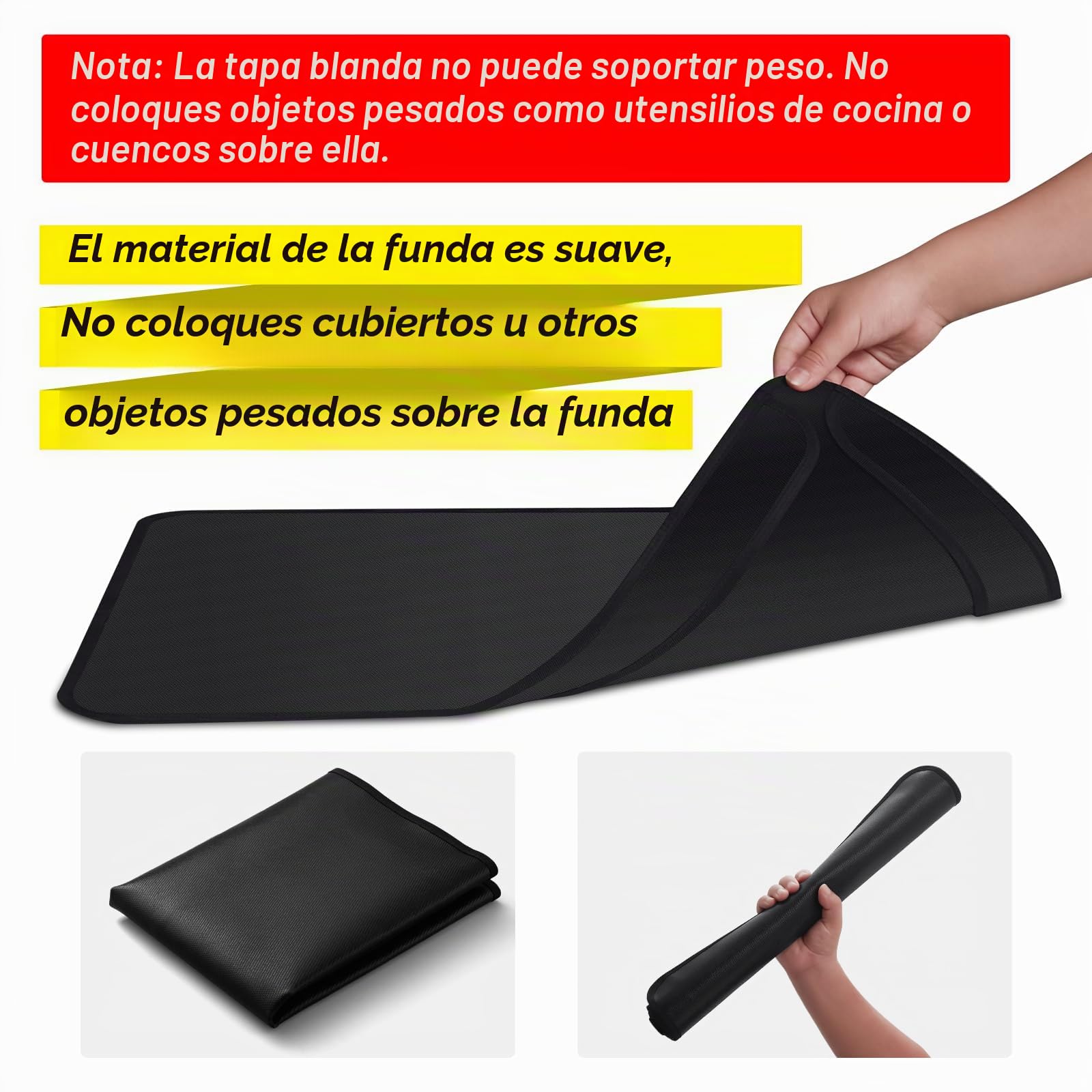 FLASLD Cubierta de Quemador de Estufa de Gas Tapete de Tela Suave, 29.5×21 Pulgadas Plegable Fácil de Limpiar Protector de Estufa de Gas, Cubiertas de Estufa Anti Polvo, Protector Superior Lavable