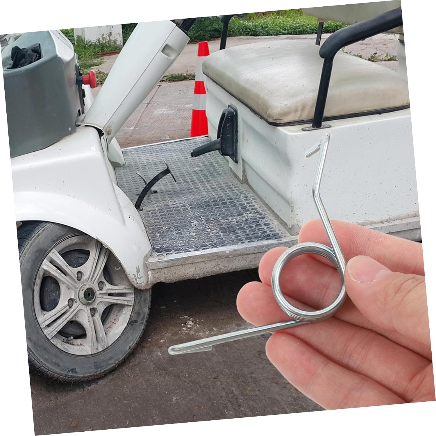 2pcs High Strength Spring Brake Pedal Return Spring Accurate Mechanism Easy Install for Car Models