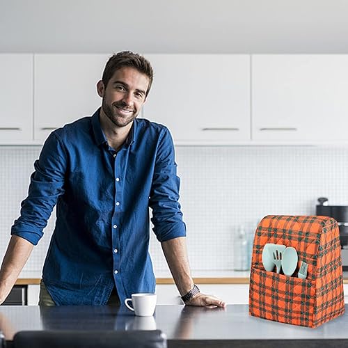 Miniatura 7 de Funda para mezclador de ayuda de cocina, funda para mezclador de pie compatible con 6-8 cuartos de galón de Kitchen Aid Hamilton, cubierta para