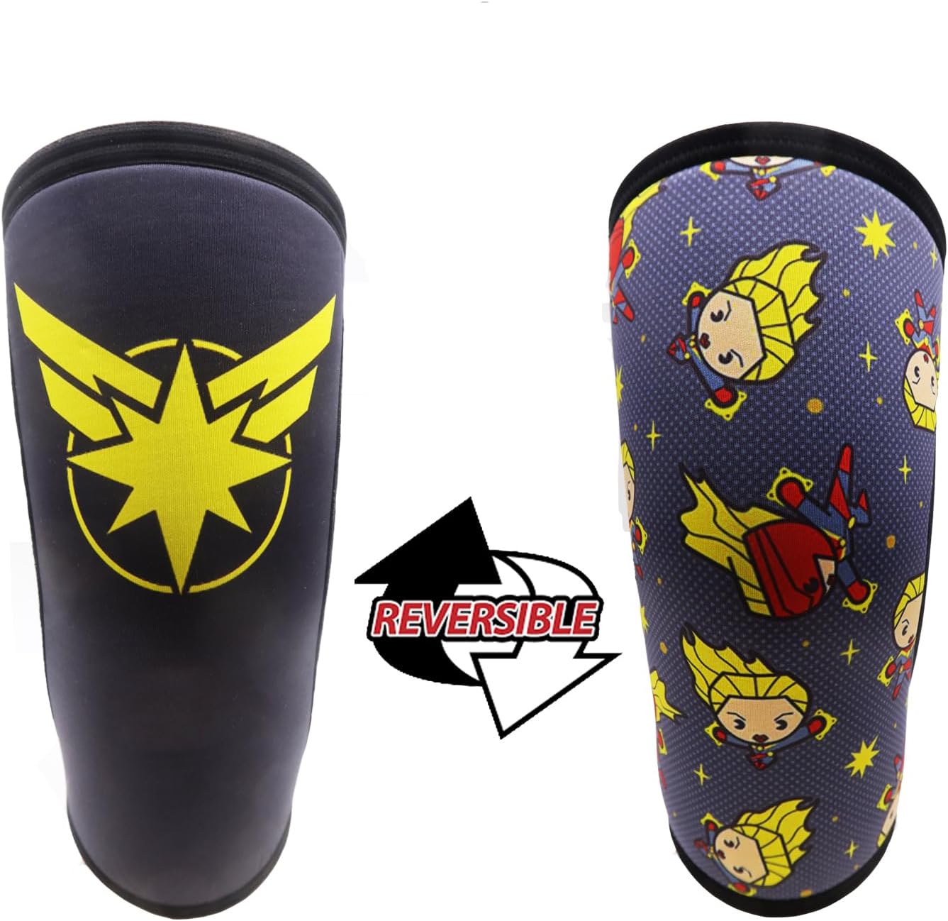 RUNTOP Knee Sleeves(1 PAIR) 7 mm Neoprene Knee Supports Pain Compression Brace Cap for Squats Cross Fitness Training WODS Weightlifting Powerlifting Knee Pads For Men Women Kids