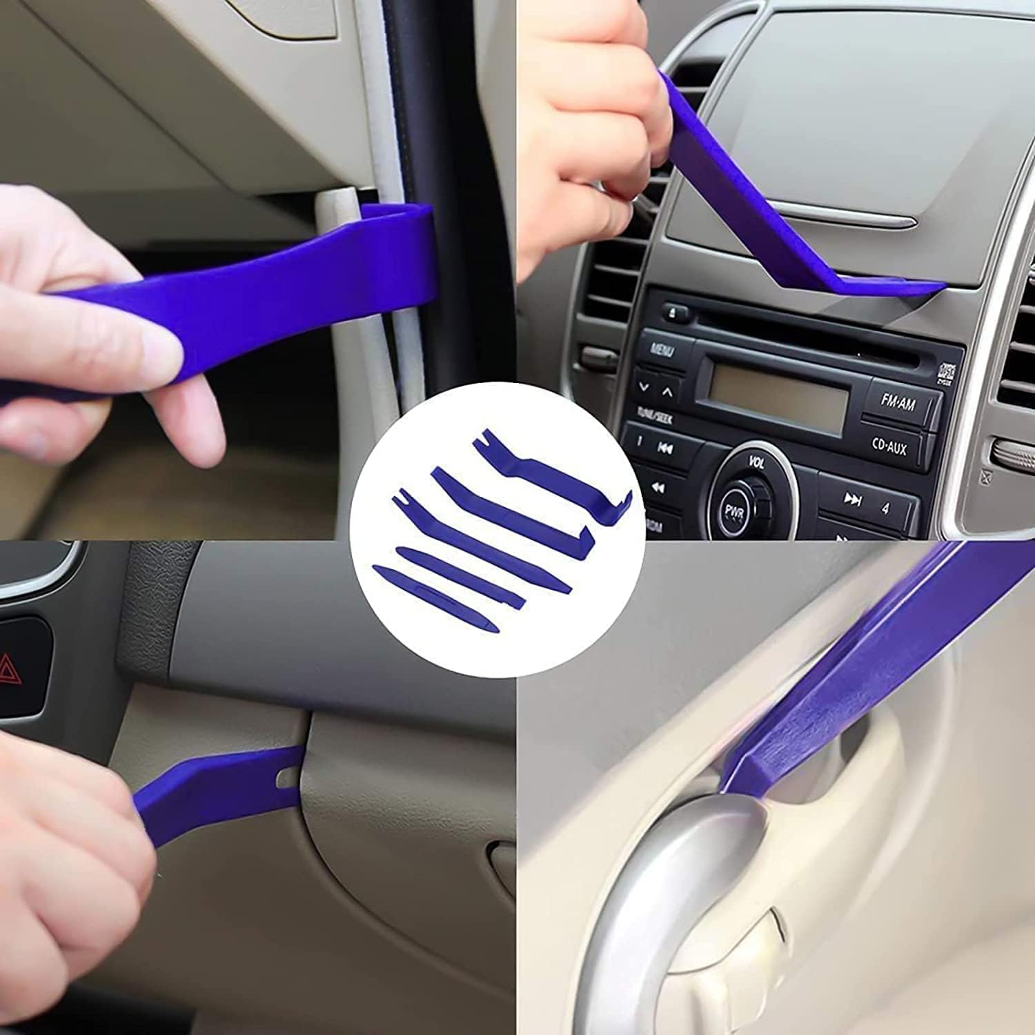 Manelord Ventouse Carrosserie et Kit Debosselage sans Peinture avec Pistolet à Colle, Debosselage Carrosserie, pour Voiture, Réfrigérateur, Moto Corps, Porte