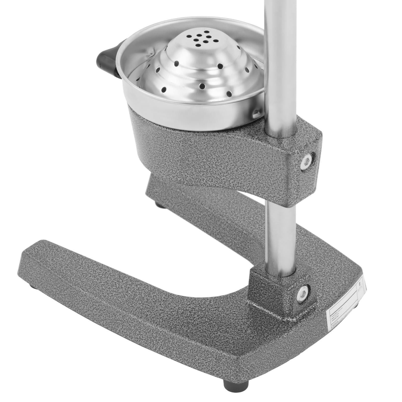Royal Catering Presse-Agrumes Manuel Presse Citron Orange Extracteur De Jus À Levier Professionnel Presse Fruits Manuelle RC-HJ140 (Bâti Solide, Pièces En Inox, Utilisation Mobile, Levier Efficace)
