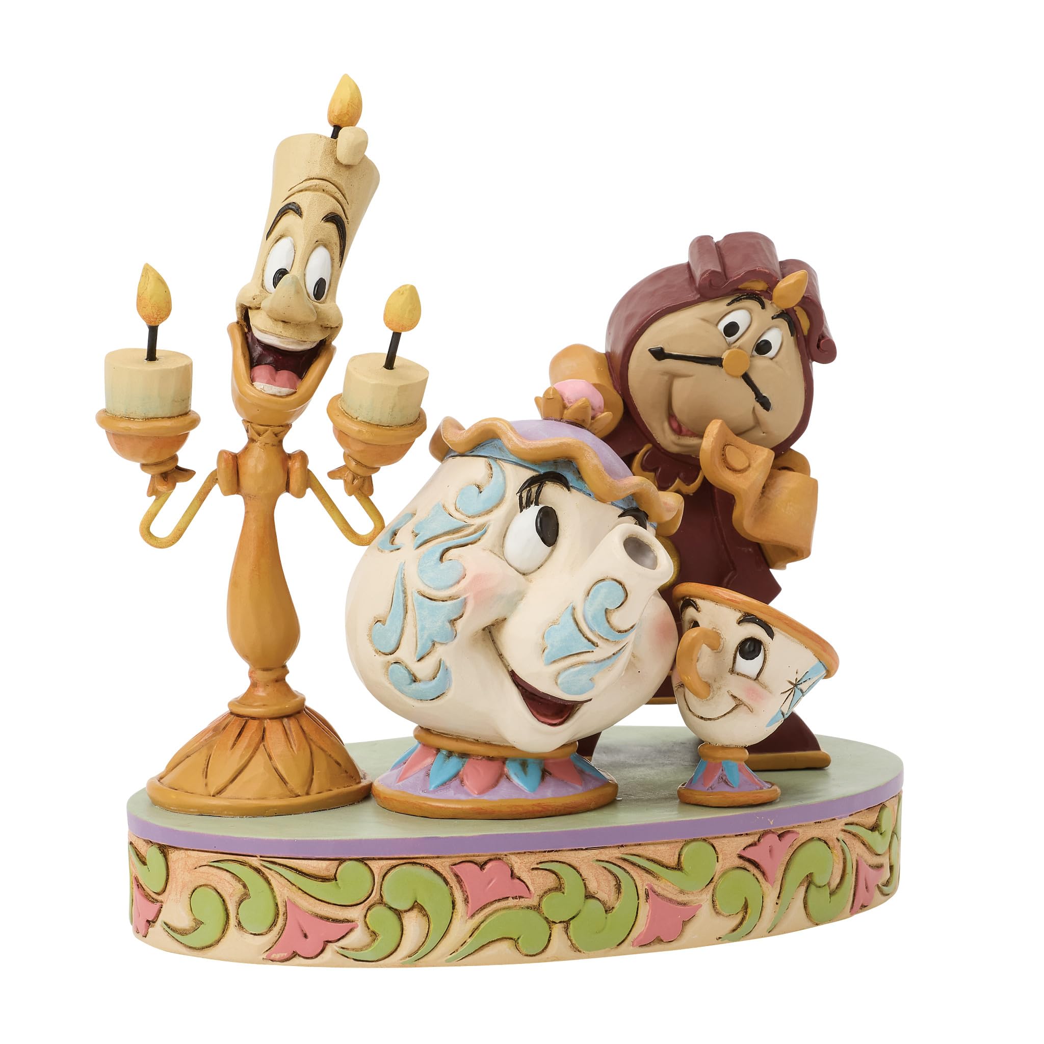 Amazon.co.jp: Disney Traditions ルミエール＆ミセス・ポット