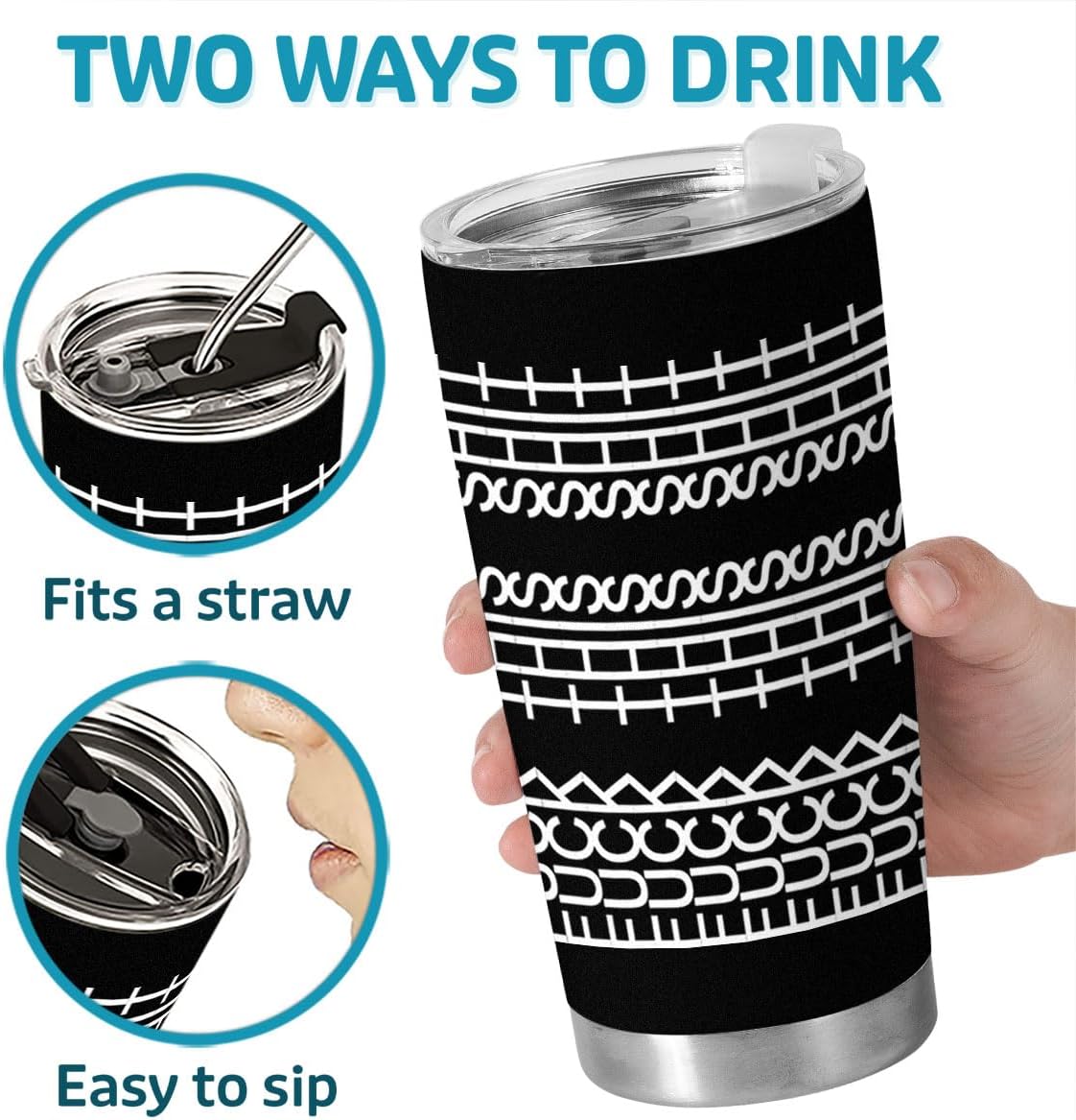 Pawfect House Hidden Message 20 Oz Stainless Steel Tumbler, Funny Gift For Stress Relief, Office or Home Drinkware, Funny Office Gifts For Coworkers, Work Besties, Hidden Message Coffee Mug (Black) - Image 3