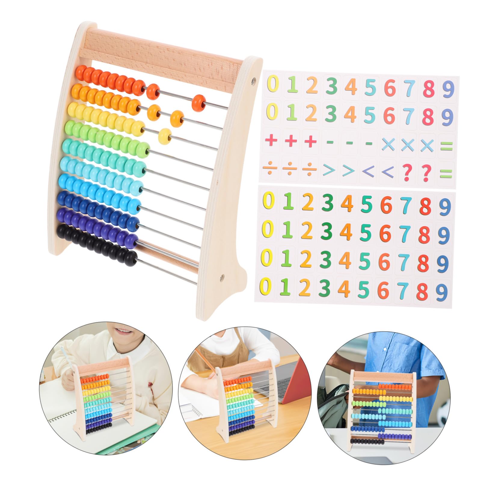 ERINGOGO Ábaco Aritmético de 13 Niveles para Matemáticas Infantil