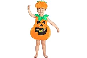 Toddler Pumpkin Costume, 4T Feed Me