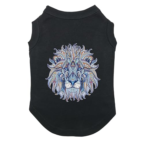 Izefia Camisa de Perro Ropa Camiseta de Cachorro Camiseta Transpirable Camisa de Rey León Fresco Chaleco…