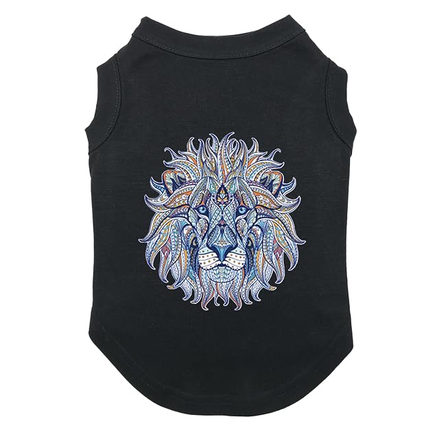 Izefia Camisa de Perro Ropa Camiseta de Cachorro Camiseta Transpirable Camisa de Rey León Fresco Chaleco…