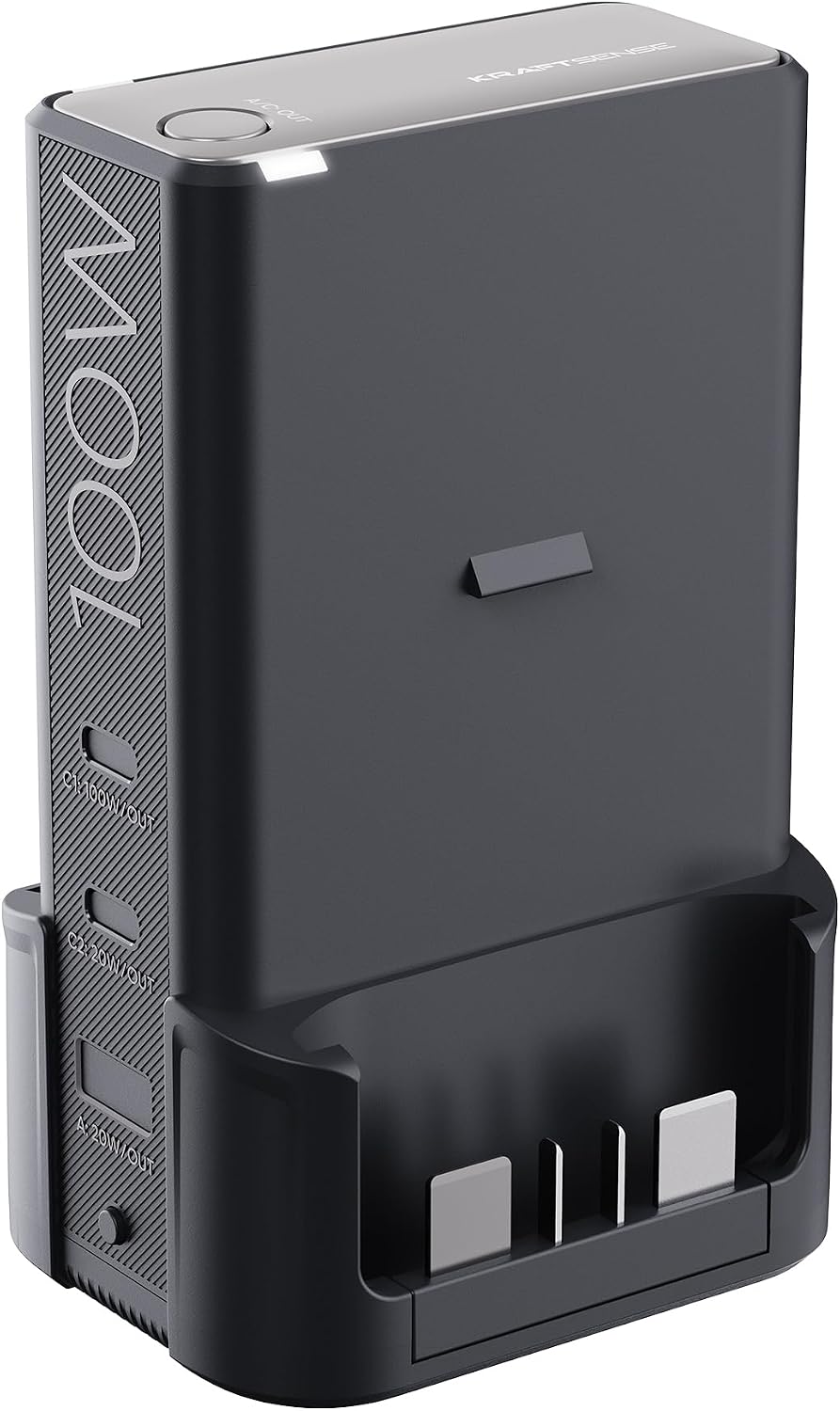 20V Dual Battery Charger for Power Tools and Lawnmower, X20CRD50 Dual Port Fast Charger (20V 2x2.5A Output)