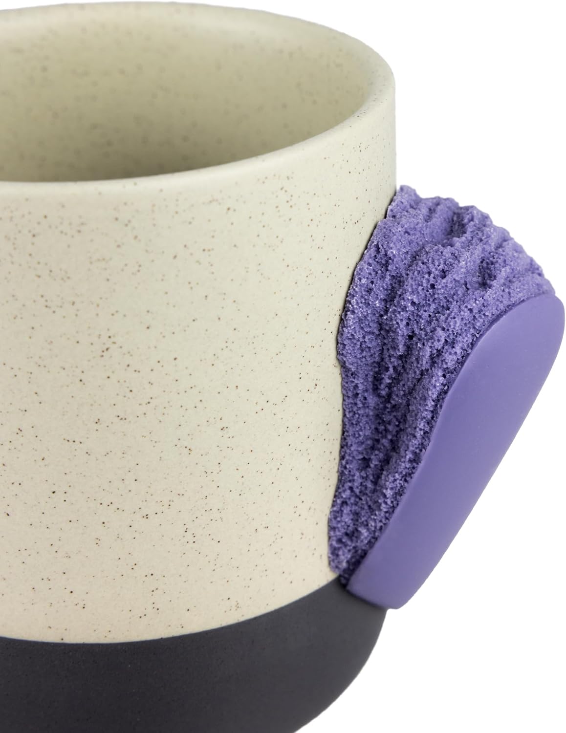 YY Vertical Climbing Mug Evo, Pinch Mug for Rock Climbers and Boulderers, Indoor Bouldering Grip Cup, Unique Gift, Purple