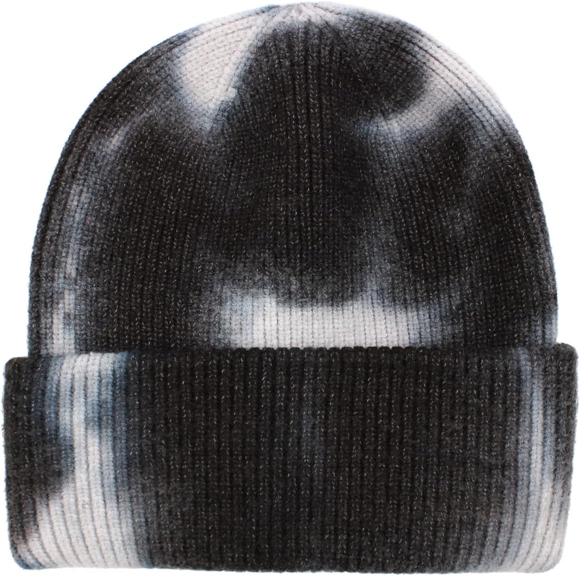 KBETHOS Ribbed Knit Tie Dye Cuffed Beanie Thick Winter Ski Hat Skully Winter Warm Mens Womens Unisex