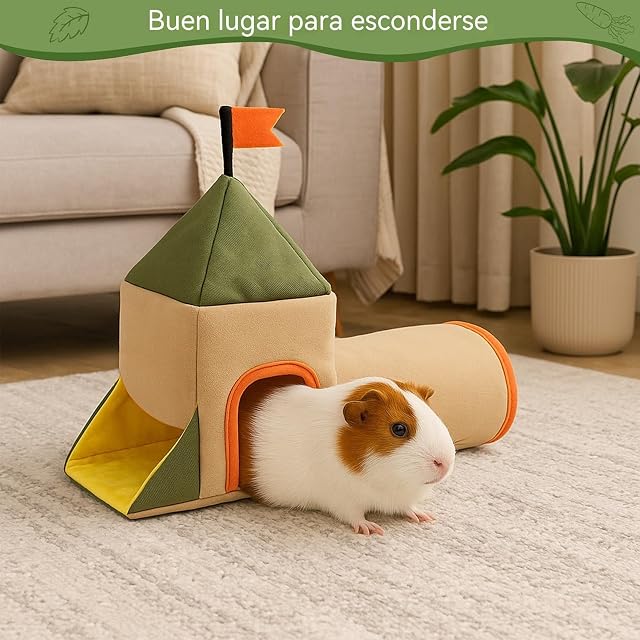 Foto 6 de 6 de Colenumone Escondite y juguetes de conejillo de indias