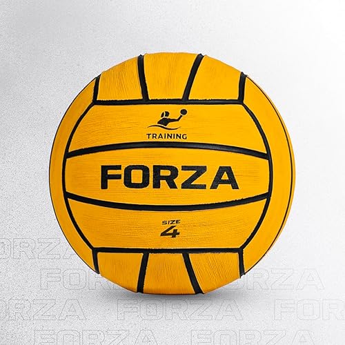 FORZA Water Polo Training Ball | Durable & Impact-Resistant Ball with Grip+ Technology - Suitable for All Ages