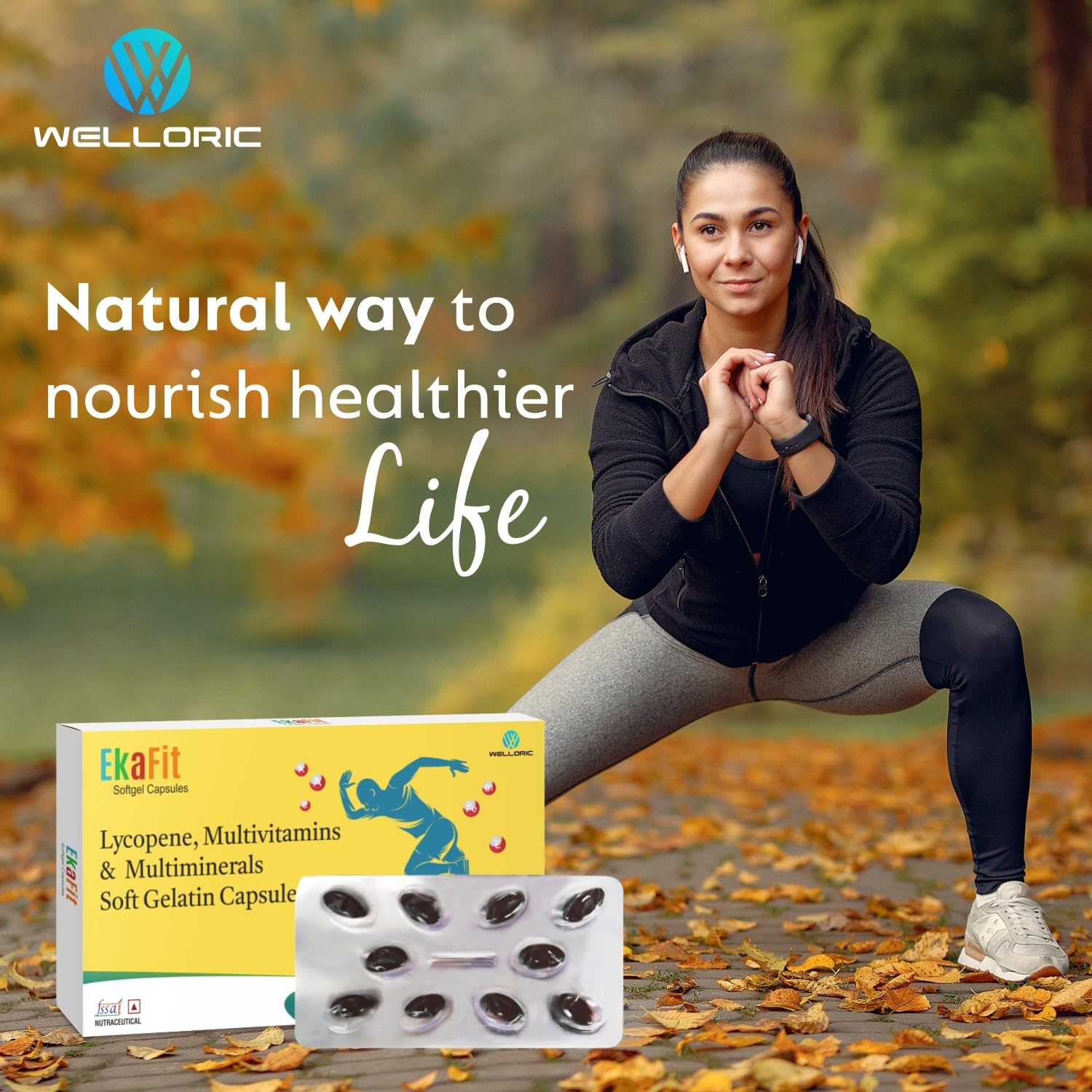 Ekafit Daily Vitamin Boost Capsules – Premium Multivitamin Blend with Essential Nutrients for Immune Support, Energy & Overall Wellness (pack of 2) Ekafit Daily Vitamin Boost Capsules – Premium Multivitamin Blend with Essential Nutrients for Immune Support, Energy & Overall Wellness (pack of 2)