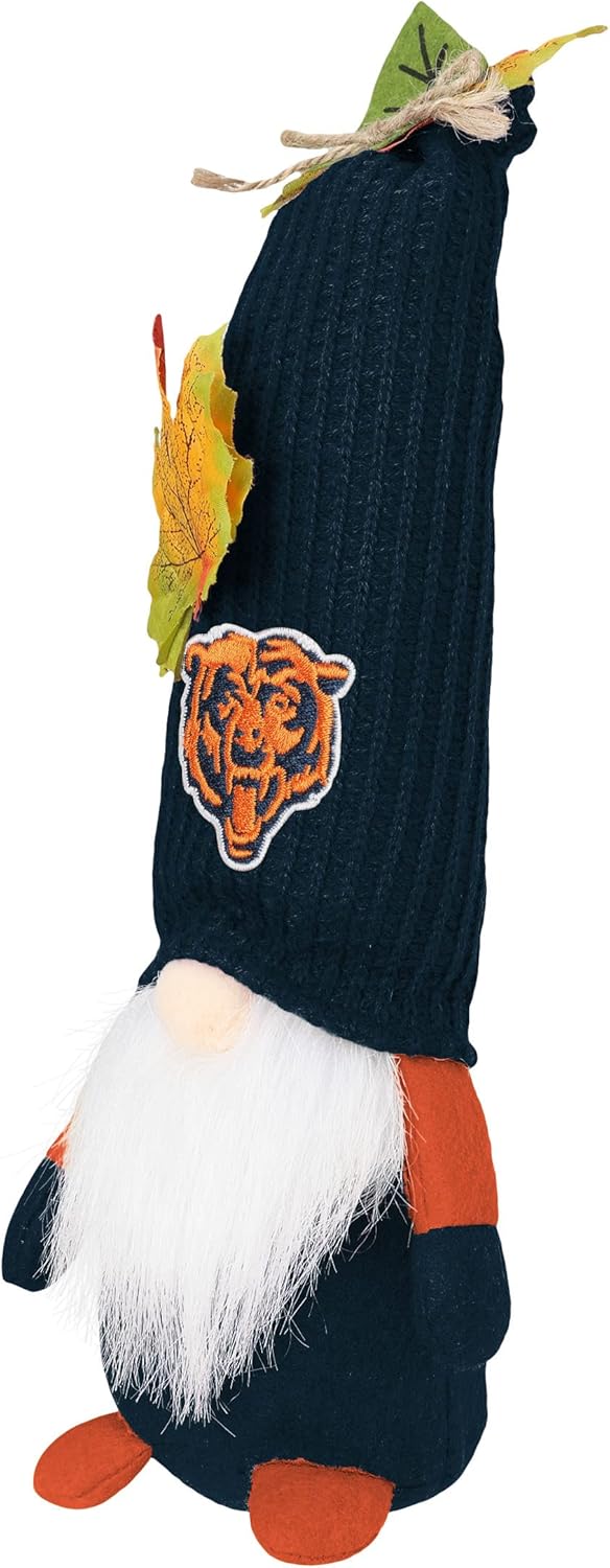FOCO NFL Unisex-Adult NFL Team Logo Stuffed Figure 10" Plush Gnome