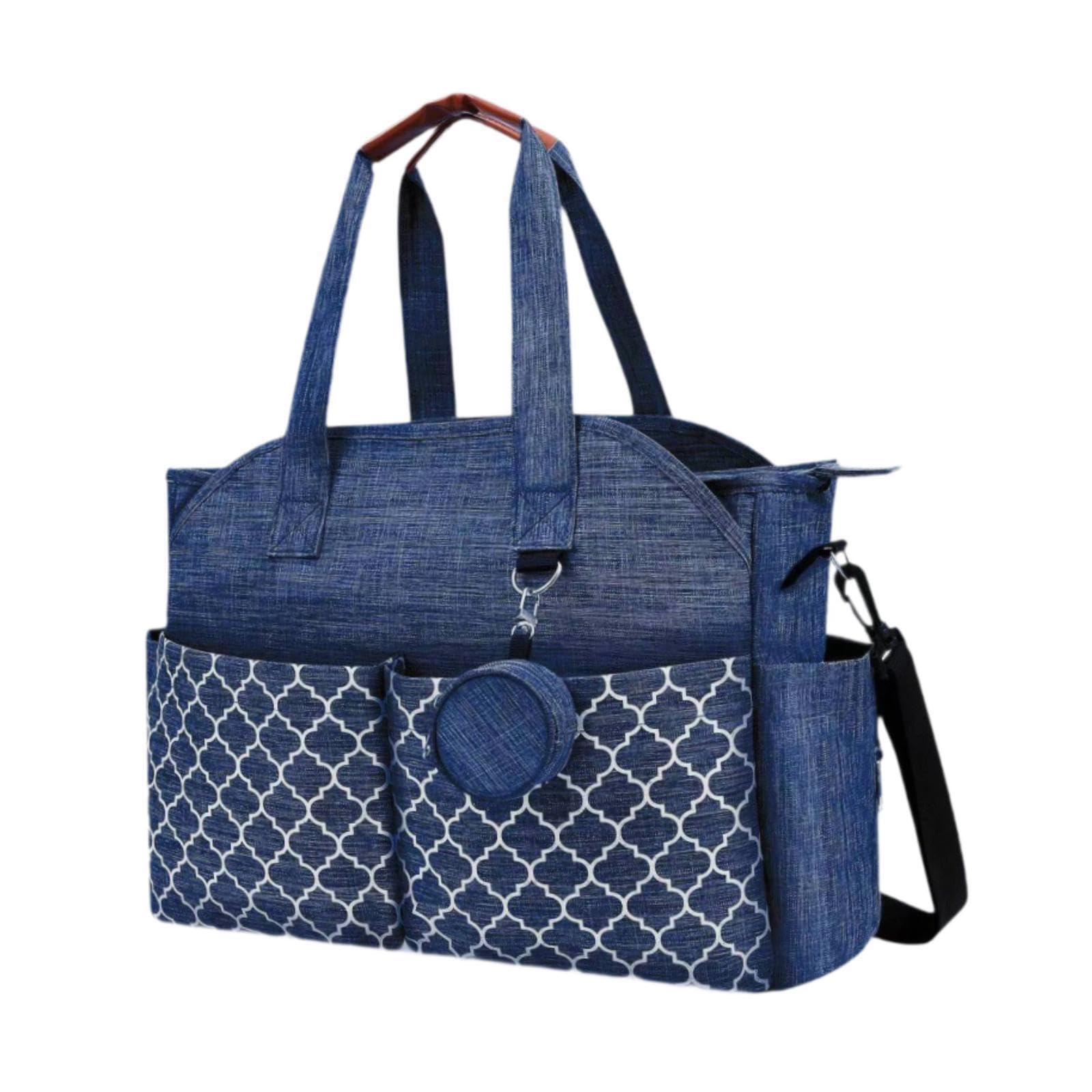 Bolsa de pañales sofisticada con Gran Capacidad para organizar pañales, Alimentos, Juguetes, Regalos para Baby Shower, Bolsillo para Toallas, Bolsa de para Viajes, Trabajo y Actividades al