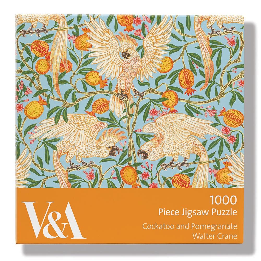 Museums & Galleries V&A Cockatoo and Pomegranate 1000 Piece Jigsaw Puzzle