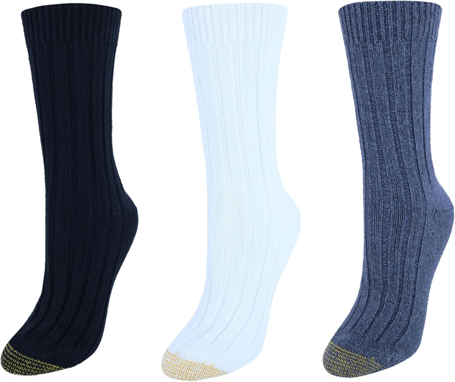 Gold Toe Women's Weekend Socks, 3-Pairs