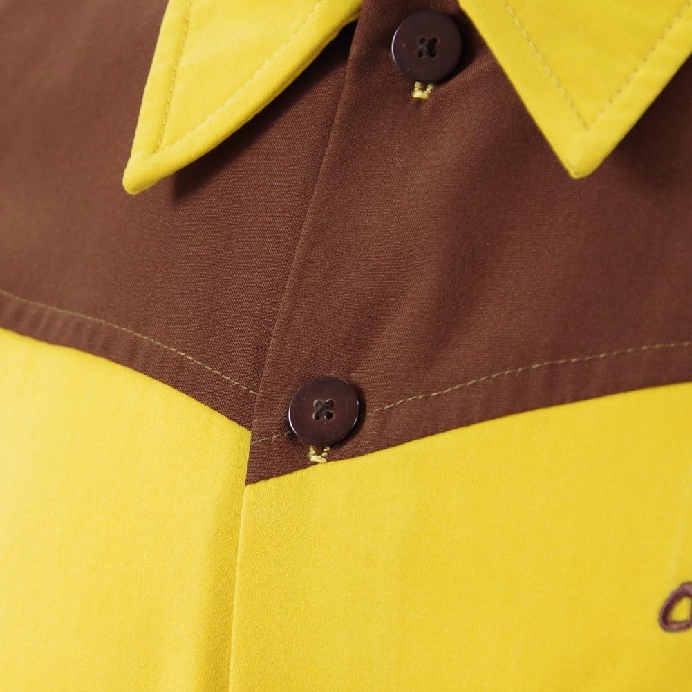 Adult The Dude Men Costume Unisex Yellow T-Shirt