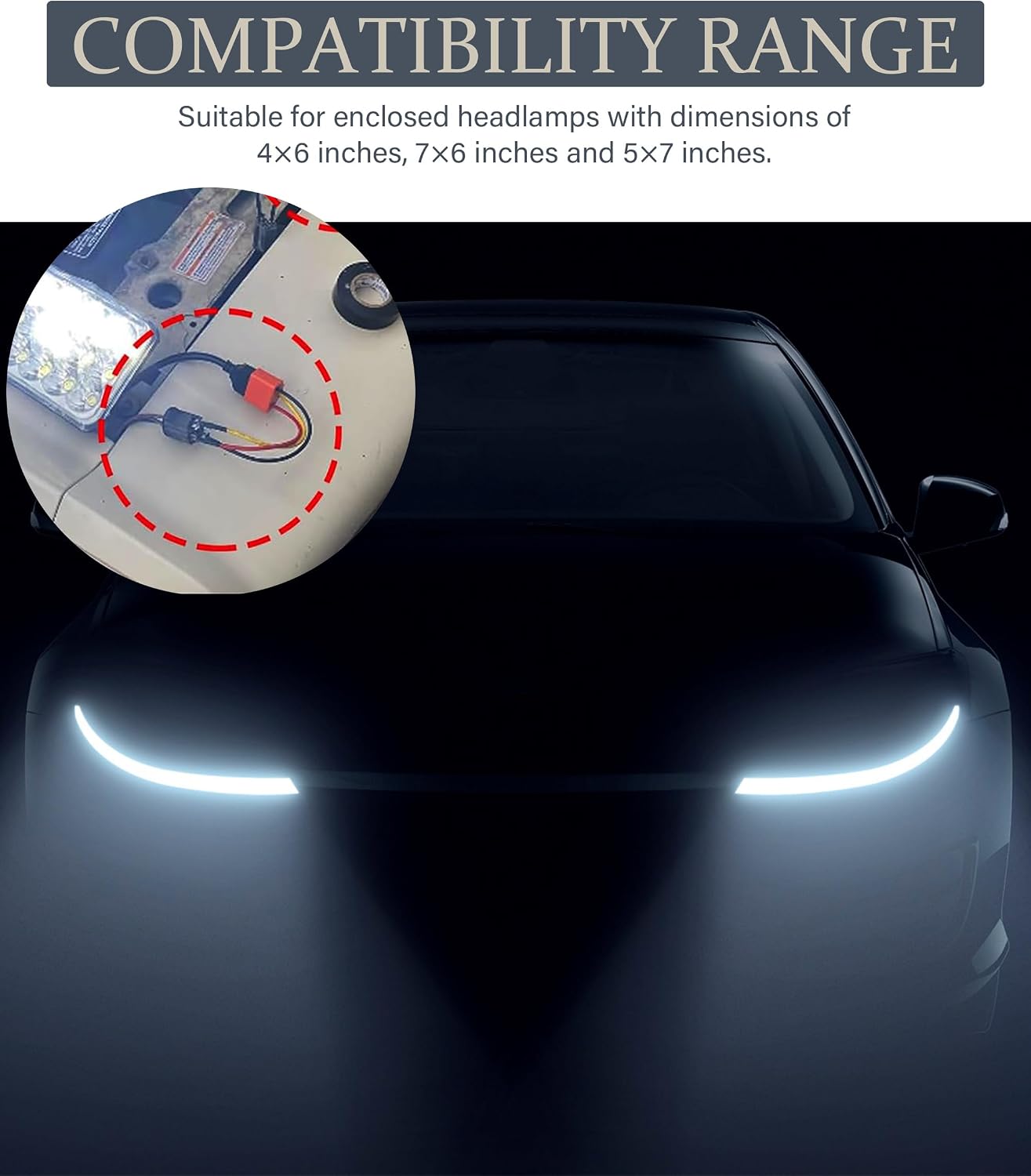 2PCS Wiring Harness Plug,H4 9003 HB2 Heavy Duty Ceramic Wiring Harness Sockets,Car Accessories Car H4/9003 Female Ceramic Headlamp,Female Connector for Truck Boat Headlights or Fog Lights