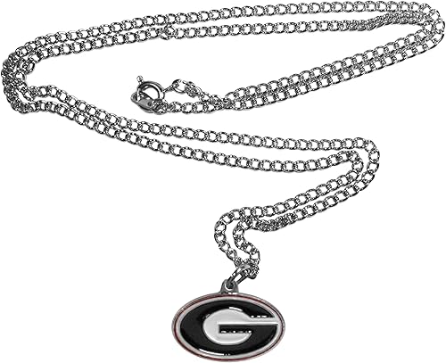 Miniatura 104 de Siskiyou Sports NCAA - Collar de cadena con dije pequeño, 20 pulgadas