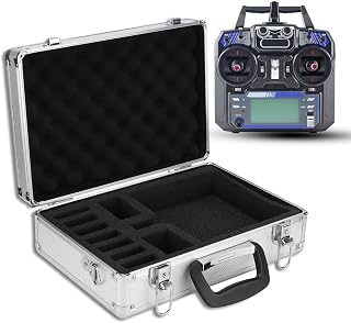 Carrying Bag for RC Controller, 2.4G Universal Model Airplane Carry Case, Remote Control Transmitter Case for JR FUTABA Flysky, HERCHRfgw9z4xsgi