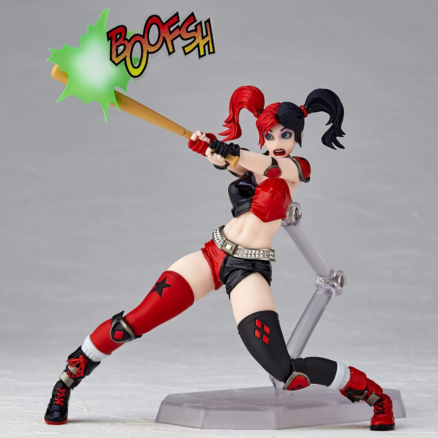 Amazing 🔥 Kaiyodo Amazing Yamaguchi No. 15: Harley Quinn Action Figure Exclusive Discount 50% Price Kaiyodo Amazing Yamaguchi No. 15: Harley Quinn Action Figure