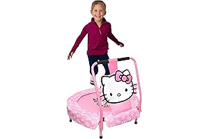 Hello Kitty Mini Trampoline: Indoor Fun for Tiny Tots