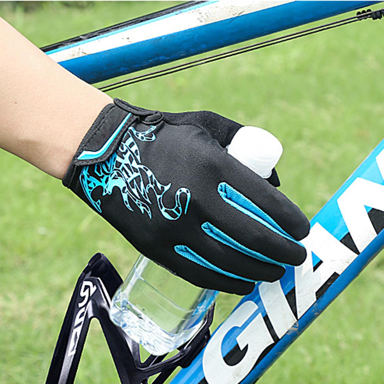 Casco Para Ciclismo De Ruta Kali Uno Quad Core Color Thunder Talla S/m